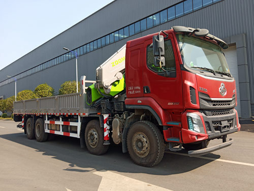 中聯(lián)重科牌ZLH5310JSQL6隨車起重運輸車公告圖片