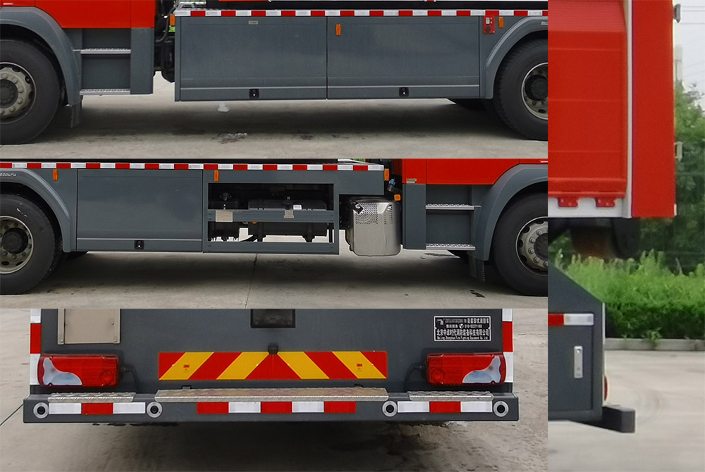 中卓时代牌ZXF5150TXFZX60/M6自装卸式消防车公告图片