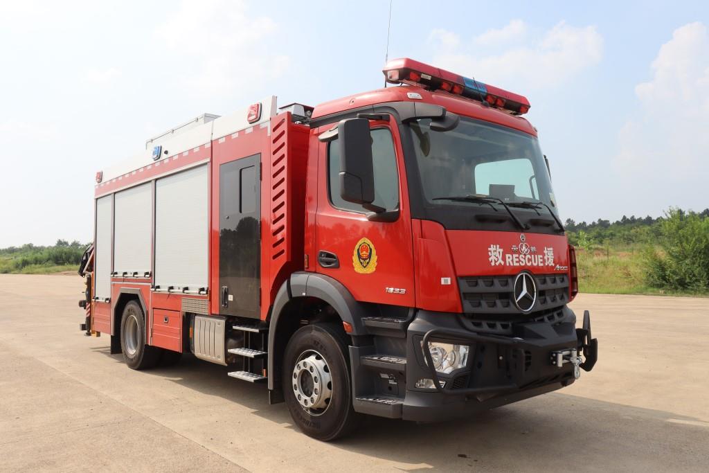 WHG5140TXFJY80/BVIA型抢险救援消防车图片