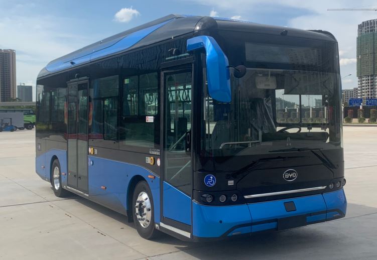 比亚迪牌BYD6870B1BEV1纯电动低地板城市客车图片