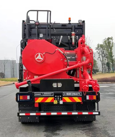 三一牌SYR5430TYL壓裂車公告圖片