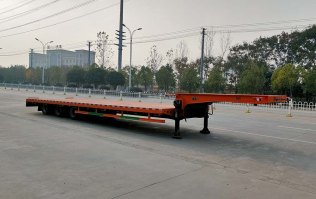 低平板半挂车