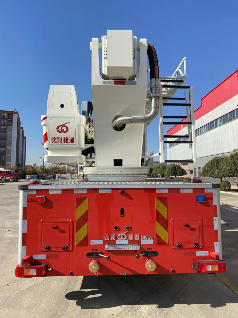 金猴牌SXT5215JXFDG32登高平臺消防車公告圖片
