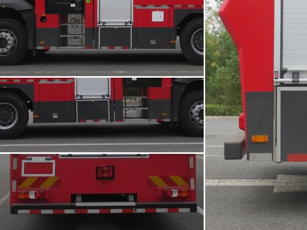 江特牌JDF5320GXFPM160/A6泡沫消防車公告圖片