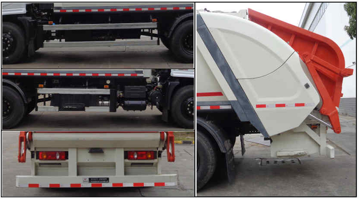 玉柴專(zhuān)汽牌NZ5184ZYS壓縮式垃圾車(chē)公告圖片