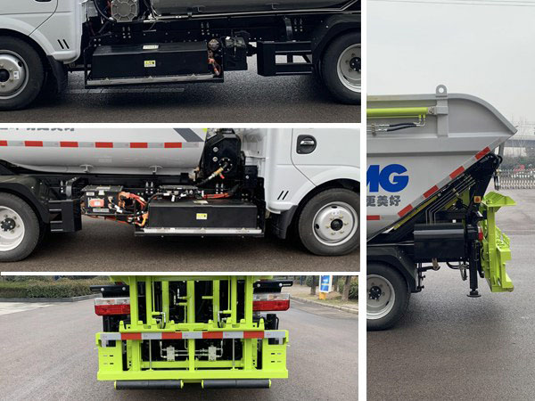 徐工牌XGH5040ZZZDBEVG純電動自裝卸式垃圾車公告圖片