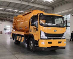 程力威牌CLW5160GQW6JL清洗吸污车