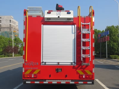 江特牌JDF5180GXFAP55/Z6壓縮空氣泡沫消防車公告圖片