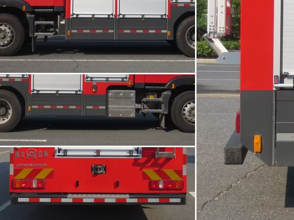 江特牌JDF5180GXFAP55/Z6壓縮空氣泡沫消防車公告圖片