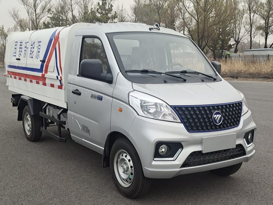 長白山牌JYB5030ZLJBEV純電動自卸式垃圾車公告圖片