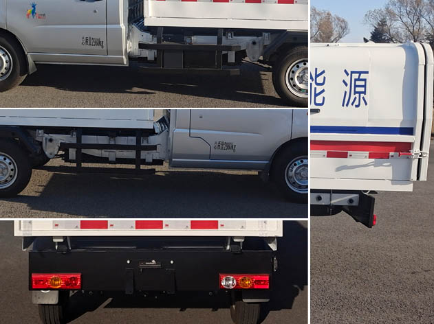 長白山牌JYB5030ZLJBEV純電動自卸式垃圾車公告圖片