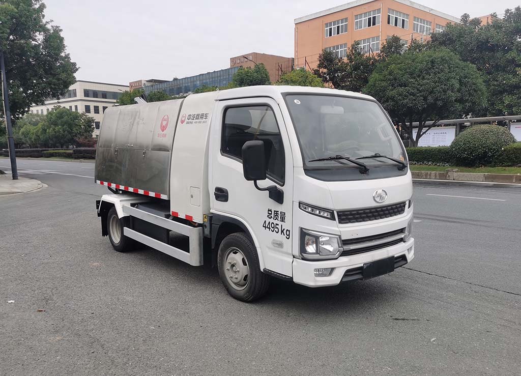 中汽牌ZQZ5043ZXLBEVSH純電動(dòng)廂式垃圾車公告圖片