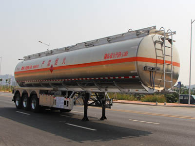 永强牌12.8米33.3吨3轴铝合金运油半挂车(YQ9401GYYT2)