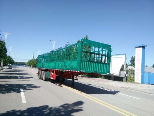 唐鸿重工牌13米34.2吨3轴仓栅式运输半挂车(XT9404CCY)