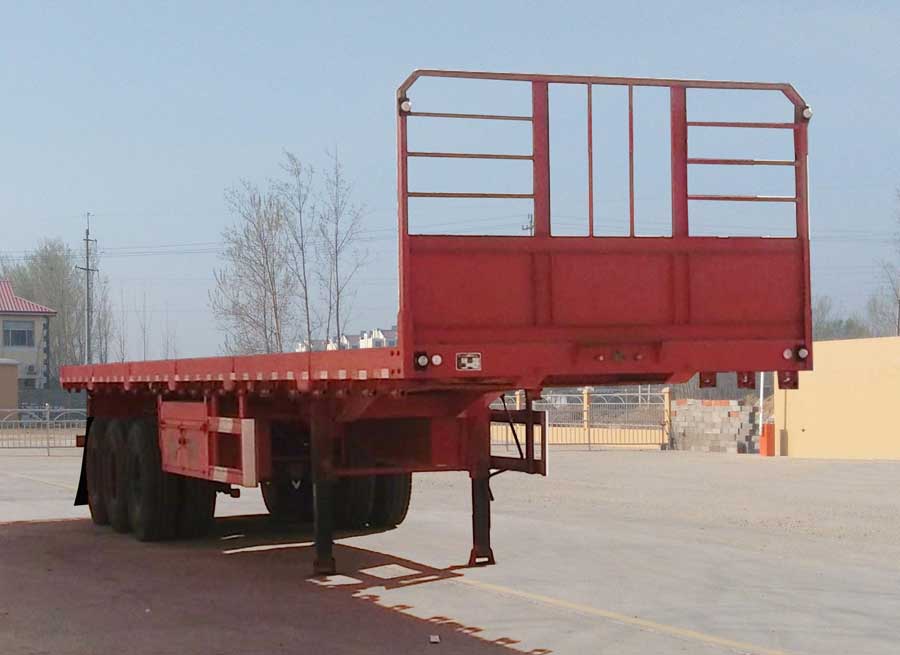 常利达牌13米34吨3轴平板运输半挂车(GCL9400TPB)