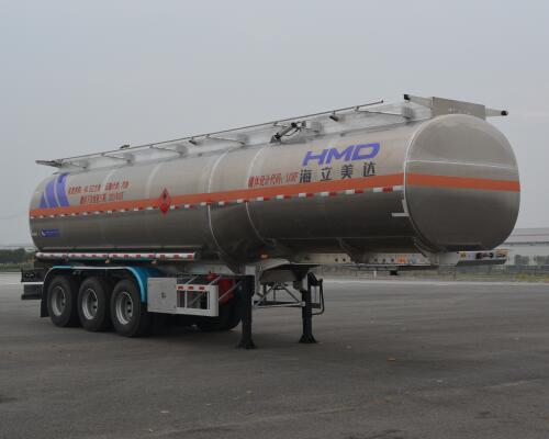 欧曼牌12.4米33吨3轴铝合金运油半挂车(HFV9403GYYA)