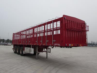 萬祥牌11米34.5吨3轴仓栅式运输半挂车(HWX9401CCY)