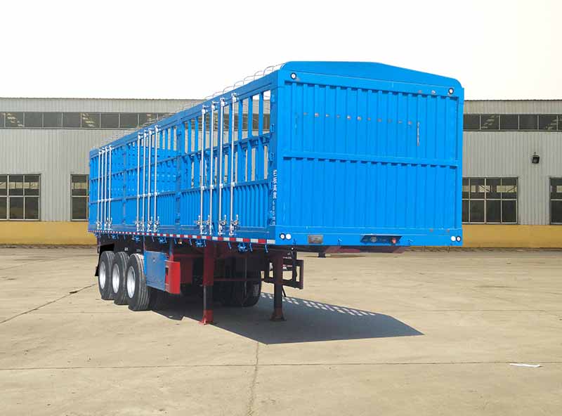 威龙兴达牌11.5米32.8吨3轴仓栅式运输半挂车(CXS9390CCY)