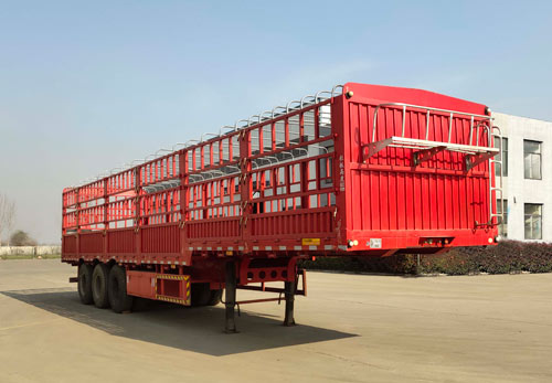 凯旺兴业牌13米33.8吨3轴仓栅式运输半挂车(YMK9400CCYE)