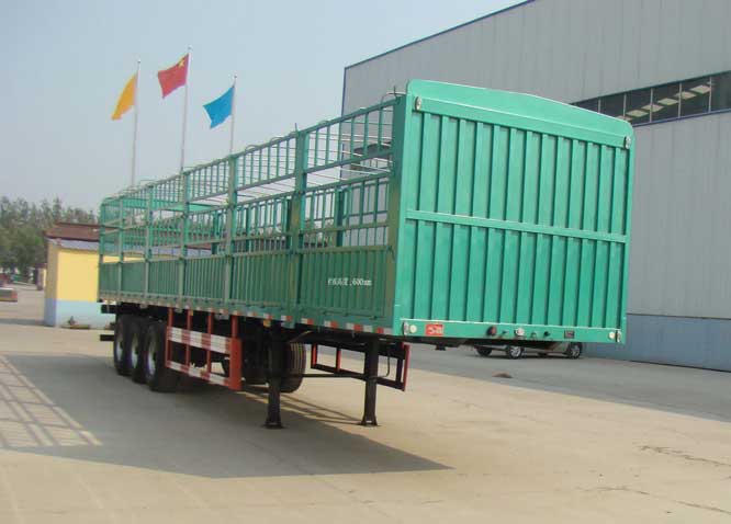远东汽车牌11.5米34.5吨3轴仓栅式运输半挂车(YDA9408CCY)