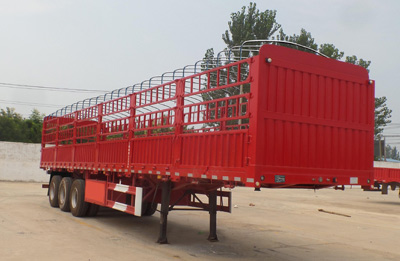 鲁玺牌13米33.2吨3轴仓栅式运输半挂车(LXP9400CCY)