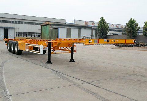 长特牌14米35.5吨3轴集装箱运输半挂车(CJF9400TJZED)