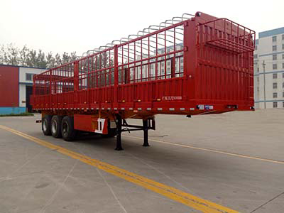 长特牌11.5米34.2吨3轴仓栅式运输半挂车(CJF9402CCY)