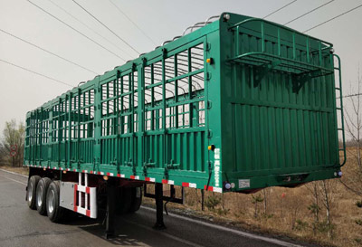 鲁玺牌11.5米34.2吨3轴仓栅式运输半挂车(LXP9401CCY)