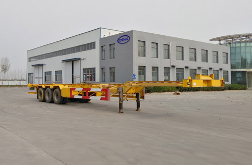 事业永盛牌14米34.5吨3轴集装箱运输半挂车(LYS9400TJZE)