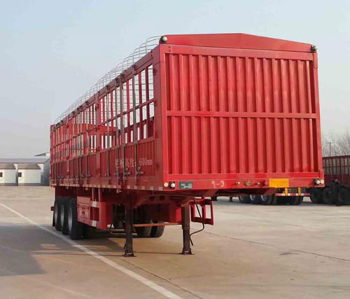 凯达宏业牌11.5米34.5吨3轴仓栅式运输半挂车(WKD9401CCY)