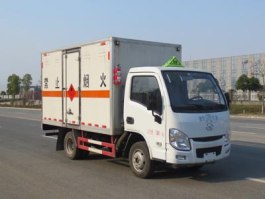 易燃气体厢式运输车