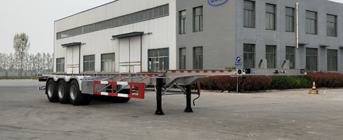 图强牌14米35.4吨3轴集装箱运输半挂车(TQP9401TJZ)