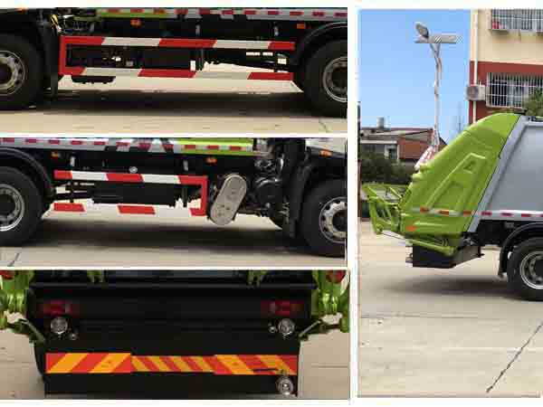 程力威牌CLW5181ZYSD6壓縮式垃圾車公告圖片