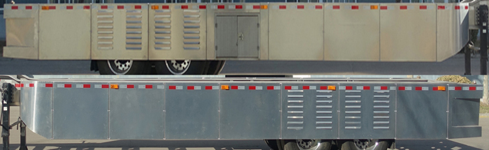 明航牌ZPS9357TJZ铝合金集装箱运输半挂车公告图片