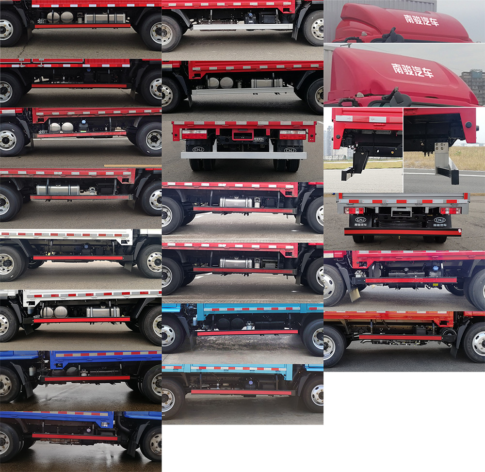 南駿牌NJA5041CCYEDF33A倉柵式運輸車公告圖片