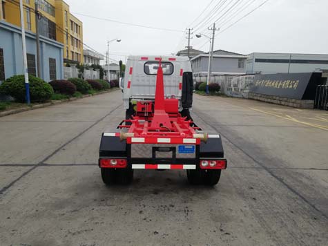 三聯(lián)牌YSY5037ZXXE6車廂可卸式垃圾車公告圖片