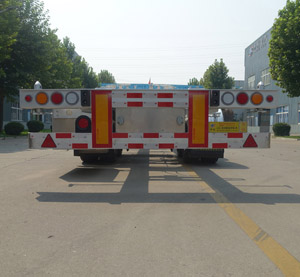 明航牌ZPS9356TJZ铝合金集装箱运输半挂车公告图片