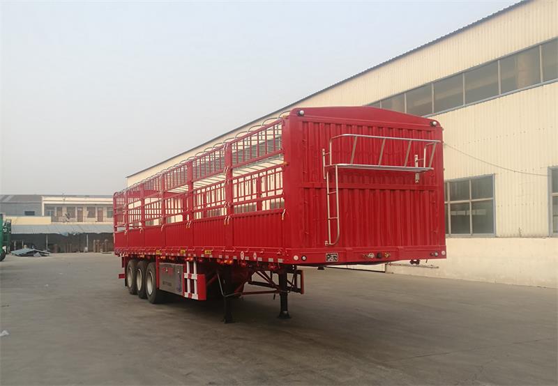 华宇达牌13米33.8吨3轴仓栅式运输半挂车(LHY9405CCY)