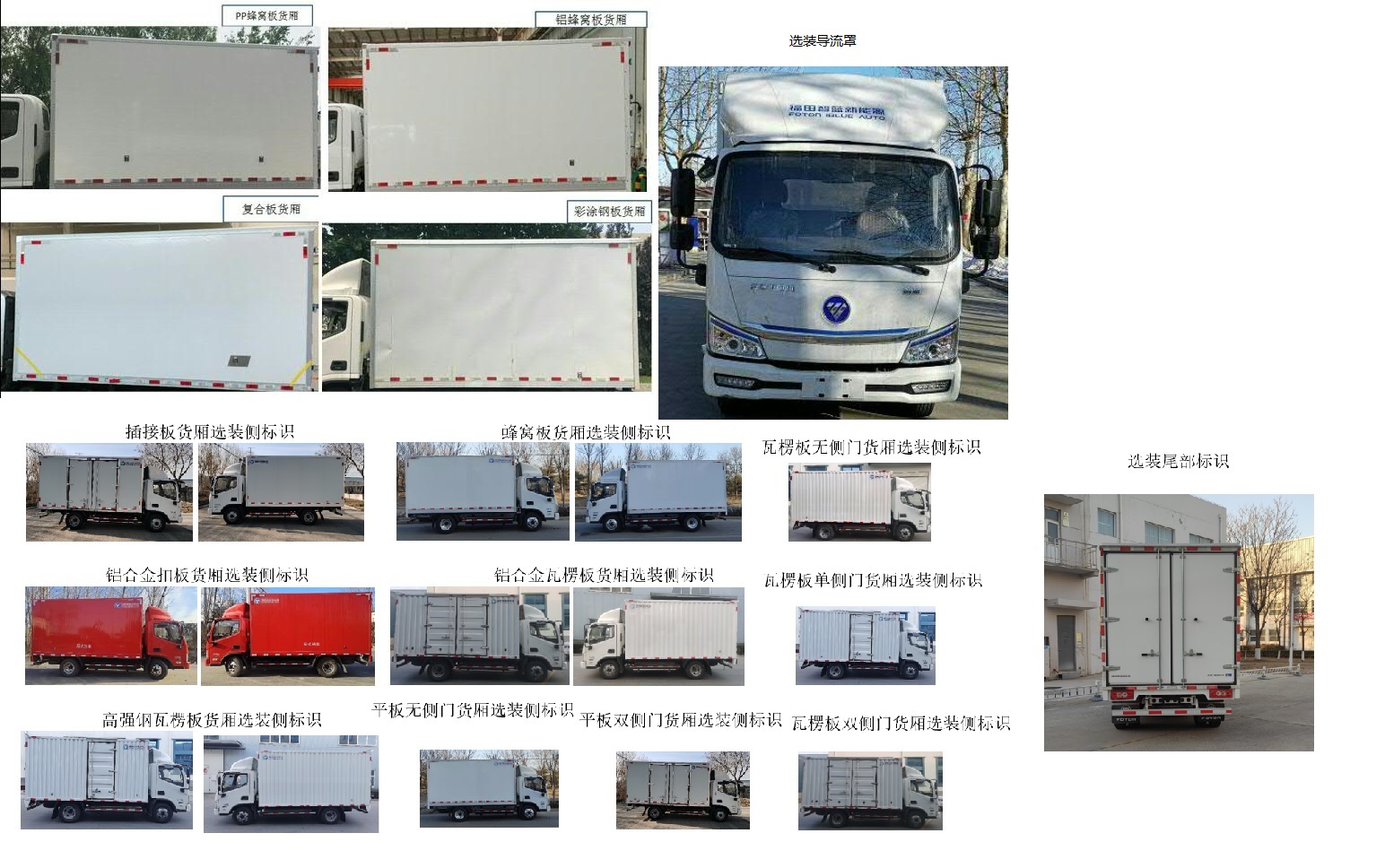 福田牌BJ5065XXYEV3純電動廂式運輸車公告圖片