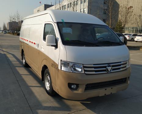 福田牌BJ5039XXY-J1廂式運(yùn)輸車(chē)公告圖片