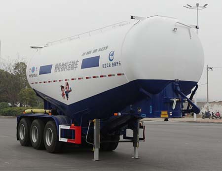 开乐牌8.8米34.4吨3轴中密度粉粒物料运输半挂车(AKL9400GFLC2)