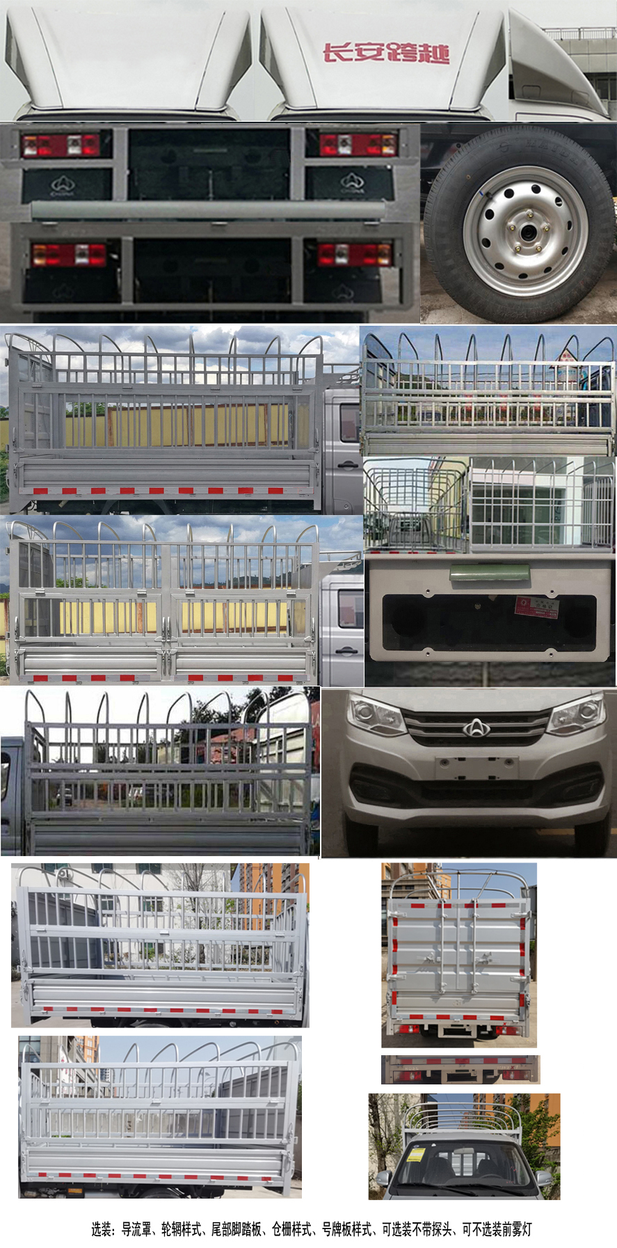 長(zhǎng)安牌SC5031CCYXDD6B1倉(cāng)柵式運(yùn)輸車(chē)公告圖片