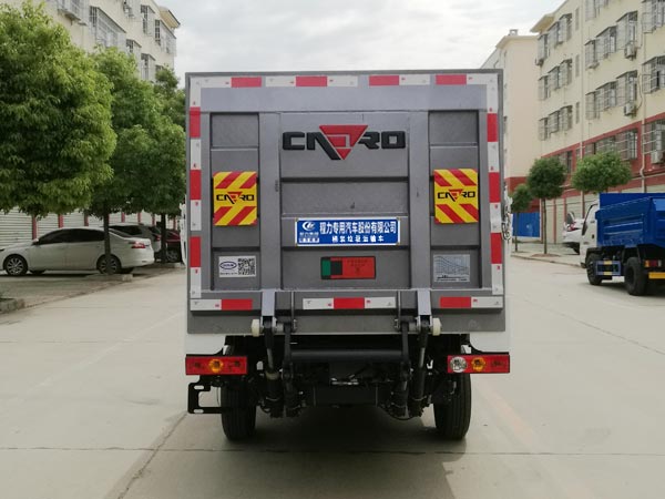 程力威牌CLW5030CTYB6桶裝垃圾運輸車公告圖片