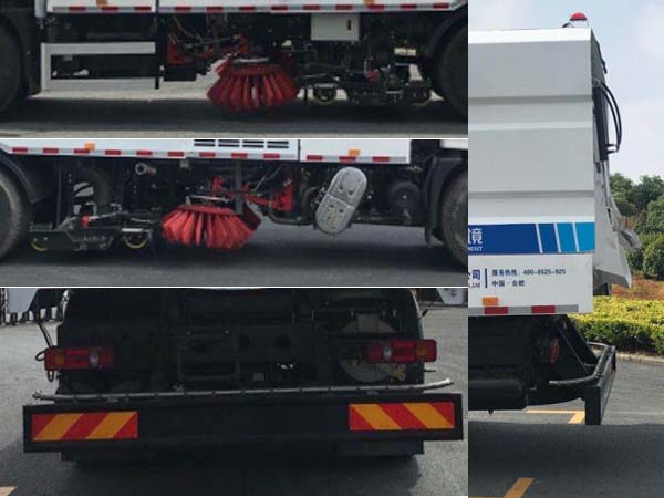 樂(lè)潔牌JLL5180TXSDFE6洗掃車(chē)公告圖片