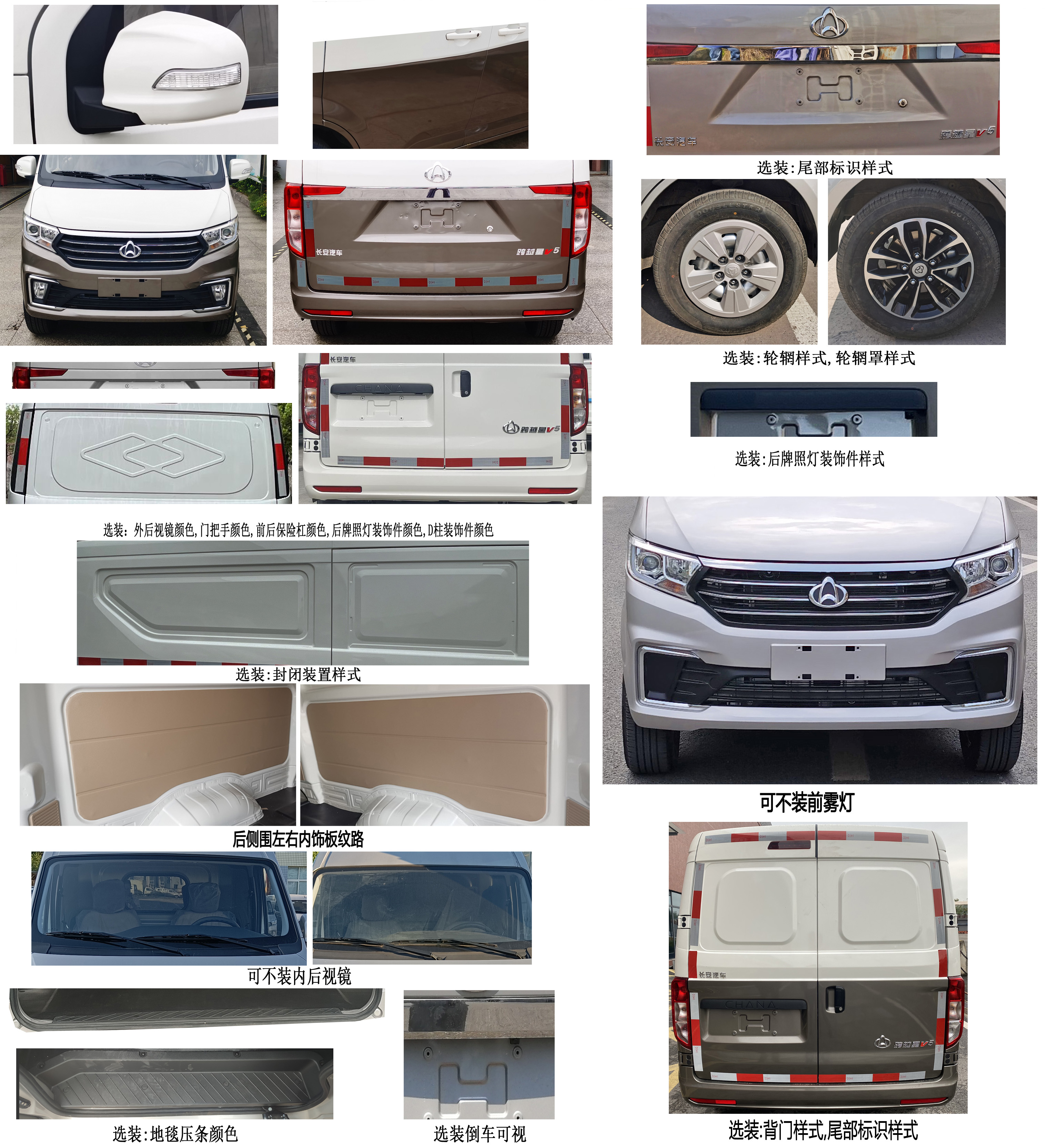 長(zhǎng)安牌SC5021XXYVQ6BA廂式運(yùn)輸車(chē)公告圖片