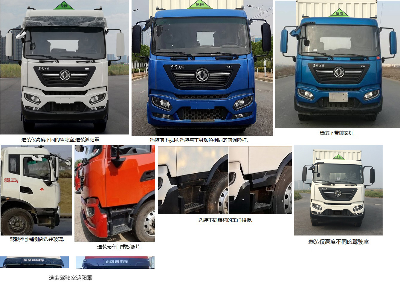 東風牌DFH5320XRYEX易燃液體廂式運輸車公告圖片