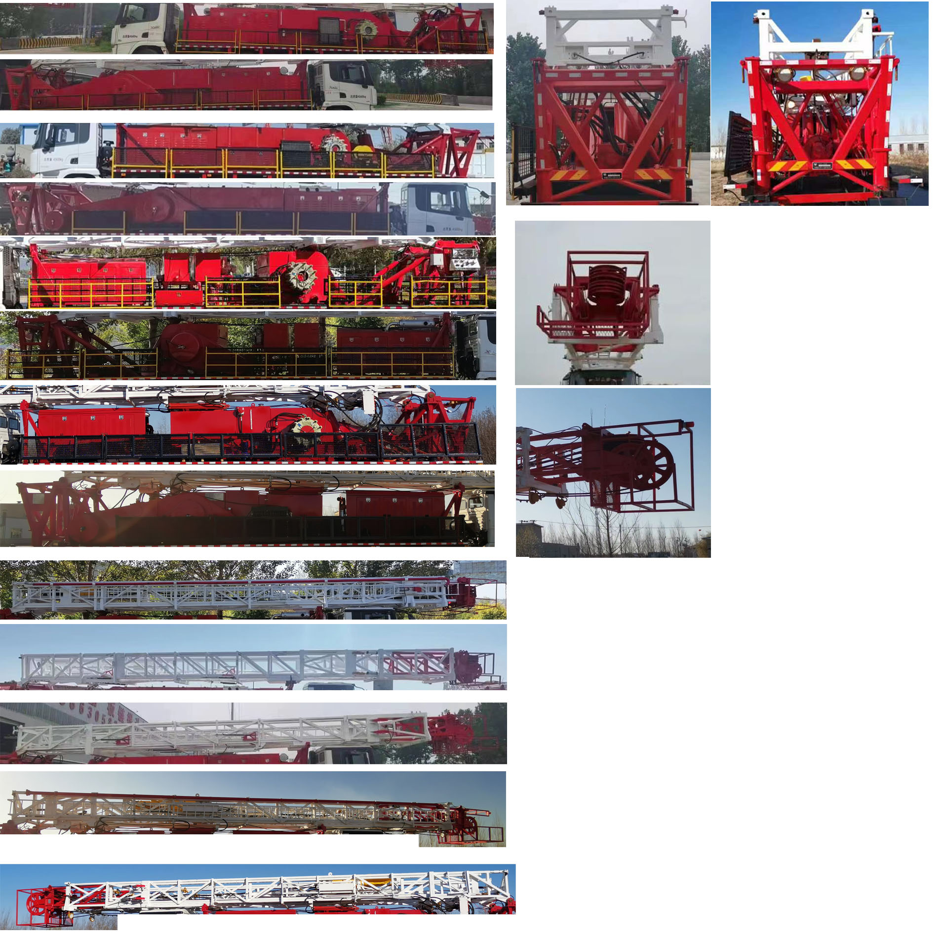 忠華通運(yùn)牌TYJ5460TXJ修井機(jī)公告圖片