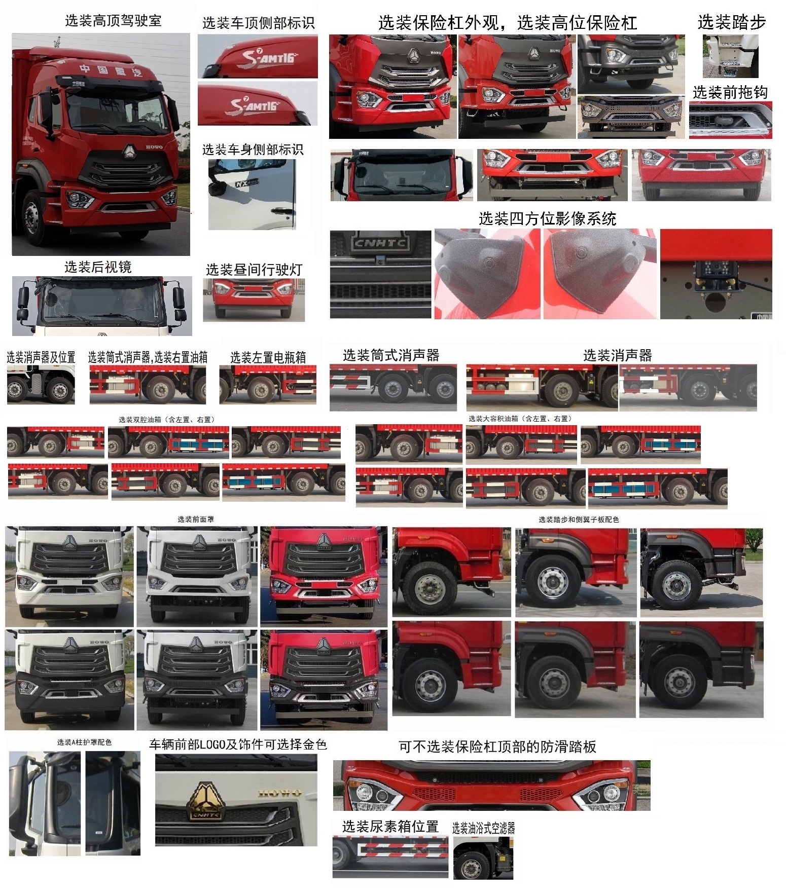 豪沃牌ZZ5317CCYV466JF1仓栅式运输车公告图片