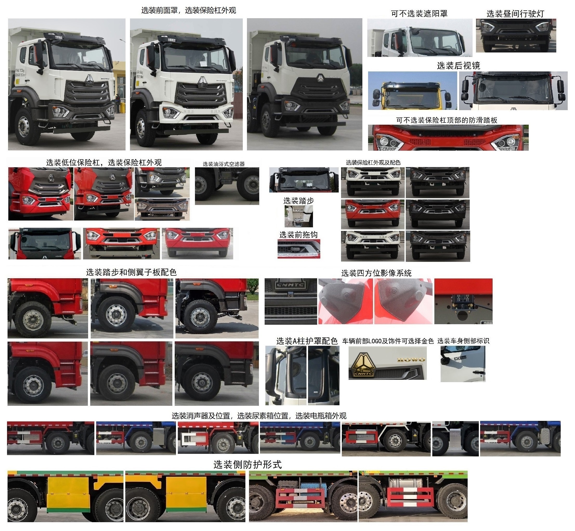 豪沃牌ZZ5317ZLJV286JF1自卸式垃圾車公告圖片