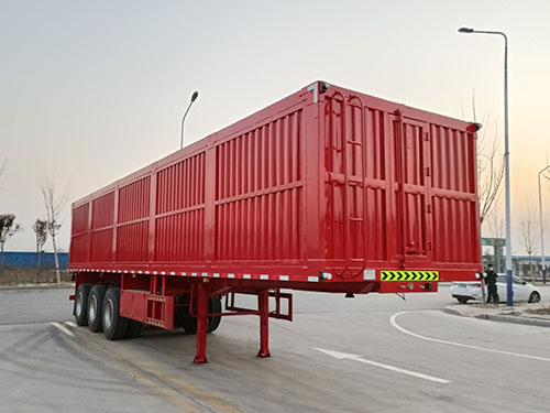 福运马牌11.5米32.5吨3轴散装粮食运输半挂车(LWG9400ZLS)